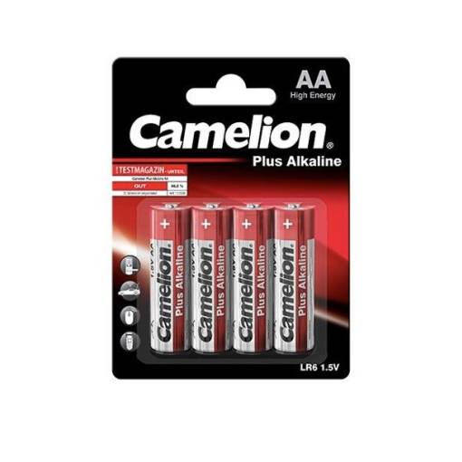 Foto - 4ks Tužková Baterie AA Alkalická Westinghouse AA (LR6, AM3, MN1500, E91, 15A, MIGNON) 1,5V