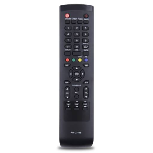 Foto - Náhradní dálkový ovladač RM-C3195 pro JVC TV