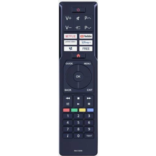 Foto - Náhradní dálkový ovladač RM-C3266 pro JVC TV