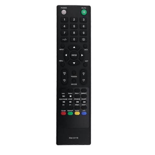 Foto - Náhradní dálkový ovladač RM-C3116 pro JVC TV