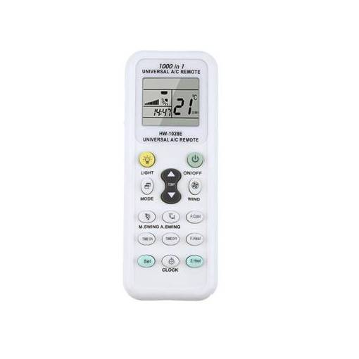 Foto - Náhradní dálkový ovladač univerzální K-1028E pro klimatizaci