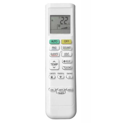 Foto - Náhradní dálkový ovladač Daikin FD-DK002 pro klimatizaci