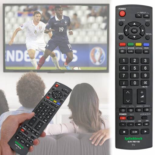 Foto - Náhradní dálkový ovladač EUR7651150 pro Panasonic Viera,Smart,LCD, LED, Plasma TV