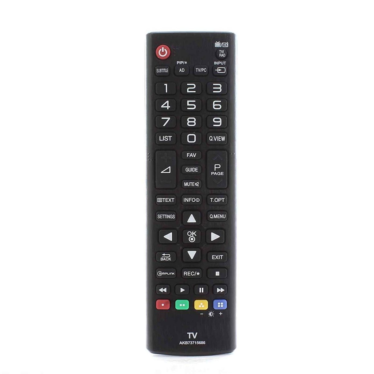 Eclipsera Náhradní dálkový ovladač LG AKB73715686 pro LG TV