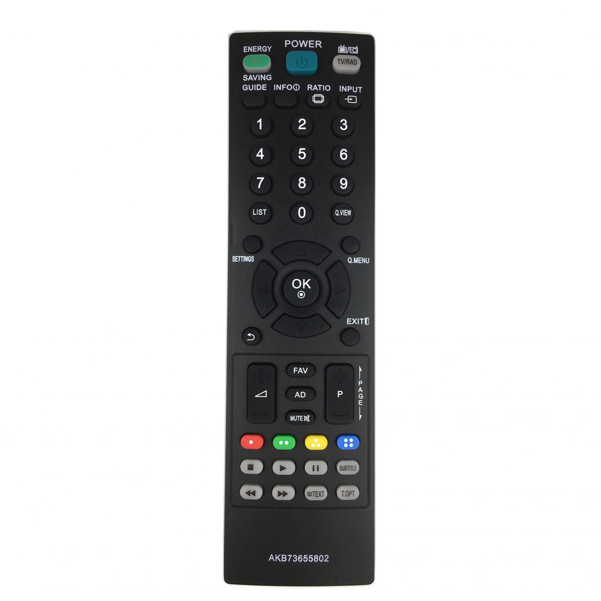 Eclipsera Náhradní dálkový ovladač AKB73655802 pro LG TV